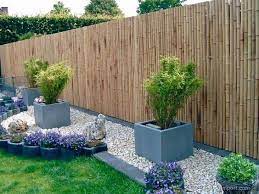 4m Natural Bamboo Slat Garden Screening