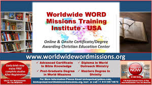 We did not find results for: Worldwide Word Missions Training Institute Usa Worldwide Word Missions Broadcasts Institute Networks