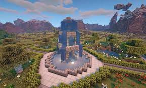 build a fountain in minecraft 1 19 update