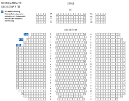 Merriam Theater Seating Charts Kimmel Center Campus