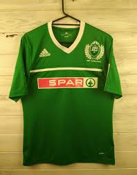 Logo and kit amazulu f.c. Amazulu Home Football Shirt 2012 Sponsored By Spar