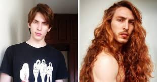 30 men who grew out their hair and
