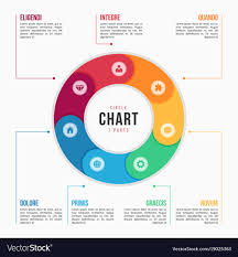 Circle Chart Infographic Template With 7 Parts