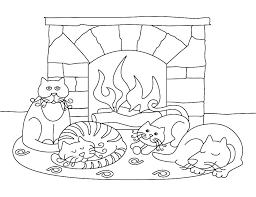 You can use our amazing online tool to color and edit the following fireplace coloring pages. Coloring Pages Fireplace In January Coloring Page