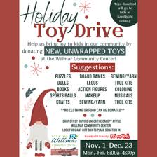 holiday toy drive willmar lakes area