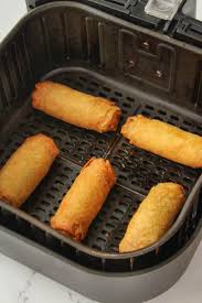 reheating egg rolls in the air fryer