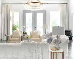 gold decor for living room