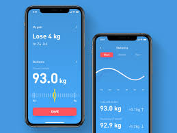 Weight Tracker By Denis Domanitsky On Dribbble