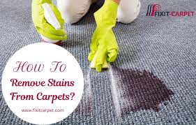 remove old stains from carpet
