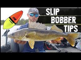 slip bobber walleye fishing tips you