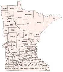 Physical map of minnesota showing major cities, terrain, national parks, rivers, and surrounding countries with international borders and outline the state of minnesota is divided into 87 counties. Map Of Minnesota Counties