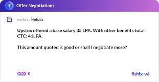 upstox offered a base salary 35 lpa