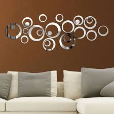 Acrylic Mirror 3d Wall Stickers Living
