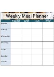 21 sle weekly meal planners in pdf