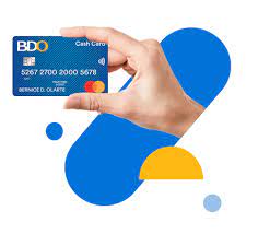 cash card bdo unibank inc