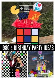Class it up at your classic 80s party with these centerpiece buckets. Totally Epic 80s Theme Party Ideas Pretty My Party