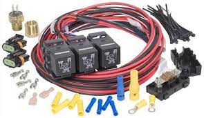dual activation electric fan relay kits