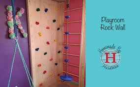 How To Build A Playroom Rock Wall