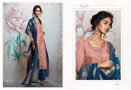 Ganga Presents Hoovu Silk Designer Salwar Suits Collection