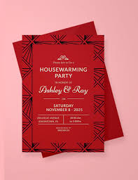 12 housewarming invitation templates