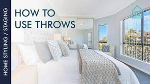 styling staging how to use throws