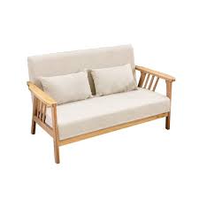 ressort 2 seater sofa white