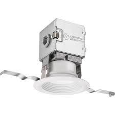 Lithonia Lighting Oneup Integrated Led 3 In 50 Watt Equivalent White Round Dimmable Canless Recessed Downlight In The Recessed Downlights Department At Lowes Com