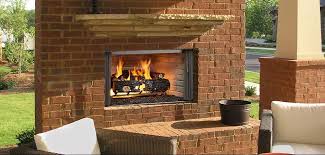 Quadrafire Villawood Outdoor Wood Fireplace 42