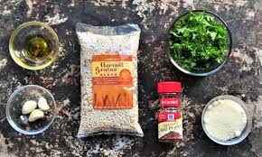 garlic parmesan harvest grains blend