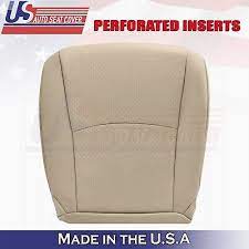 Perf Leather Seat Cover Tan