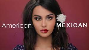 american vs mexican makeup tutorial