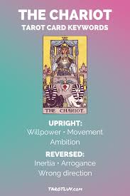 Upright, the hierophant discusses an identified way of thinking, an established institution, or a structured routine. The Chariot Tarot Card Meanings Major Arcana Tarotluv