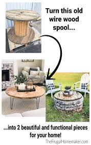 Diy Ways To Upcycle A Large Wood Wire Spool