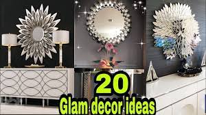 20 Glam Wall Decor Ideas Mirror Art