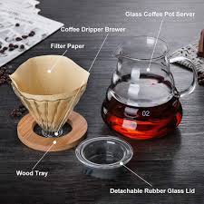 lumana 16oz 500ml glass carafe coffee