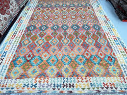 hand woven afghan kyber kilim rug 5x3m