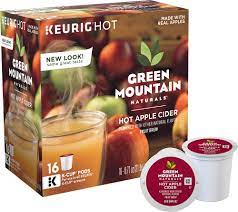 green mountain hot apple cider k cup
