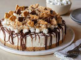 S Mores Cheesecake Delight gambar png