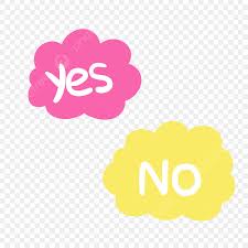 yes or no png transpa images free