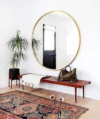 30 Ways To Style Large Round Mirrors