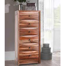 These storage spaces indeed come with various segments or drawers for keeping your important stuff. Modern Pioneer Rustic Solid Wood 6 Drawer Bedroom Tall Dresser Chest