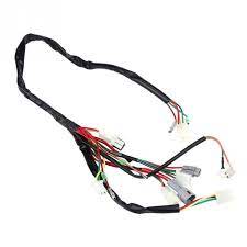 Locate the lock on the blower motor resistor wire harness connector and unlock the connector latch. Motorcycle Replacement Wire Wiring Harness Assembly For Yamaha Pw50 Wire Harness Motor Accessories Car Wires New Arrives Wire Aliexpress