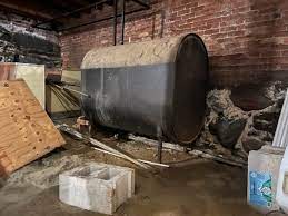 1970s Basement Fuel Oil Tank Removal