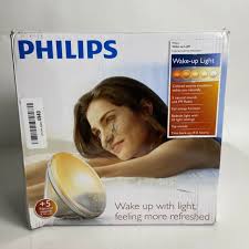 Philips Wake Up Light Alarm Clock Colored Sunrise Sunset Simulation Hf3520 60 For Sale Online