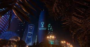 Qatar 2022 World Cup Logo Projected Onto Global Landmarks Al Jazeera gambar png