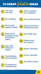 15 vacation ideas ramsey