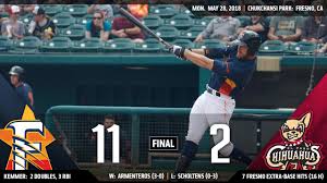 Grizzlies Ruff Up Chihuahuas 11 2 On Monday Fresno