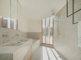 interiors with distinctive terrazzo floors