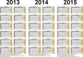 2014 And 2015 Calendar Templates Fiscal Year Calendar Template For