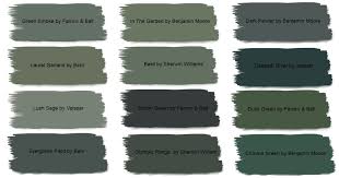 dark green paint colors